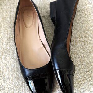 Bandolino Shoes Women's black leather Vara heels size 8,5